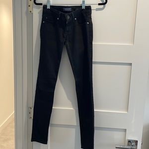 GUESS black skinny jeans